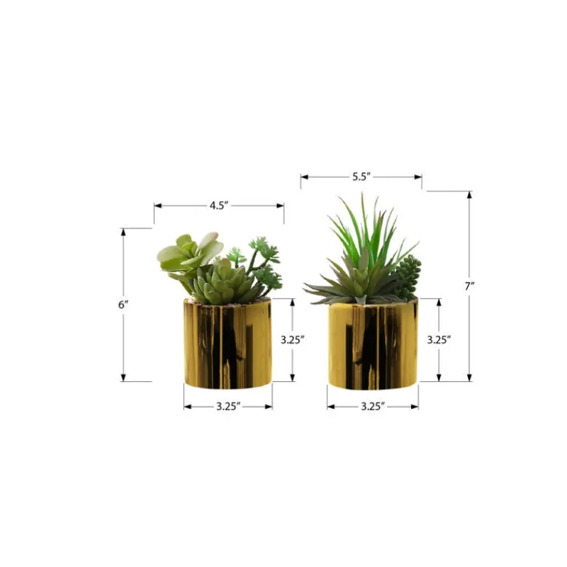 Monarch Artificial Plant 7" (set of 2)