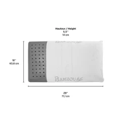 Bamboo-Infused Memory Foam Pillow