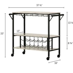 Meubles South Shore Bar Cart - South Shore
