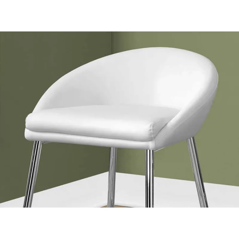Monarch Barstool - 2pcs / / chrome base / counter height