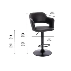Barstool (1/Box) Hydraulic Base