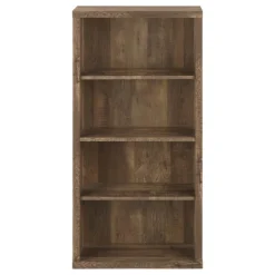 Monarch Bookcase - 48"h / reclaimed wood-look/ adj. shelves -