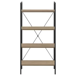 Monarch Bookcase - 48"h / / black metal -