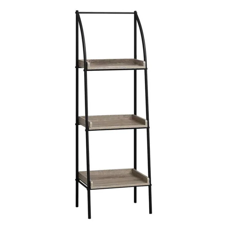 Monarch Bookcase - 48"h / / black metal -
