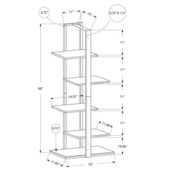 Monarch Bookcase - 60