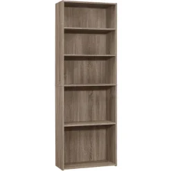 Monarch Bookcase - 72"h / with 5 shelves -