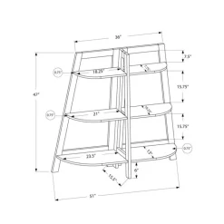 Monarch Bookcase - 48