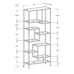 Monarch Bookcase - 72