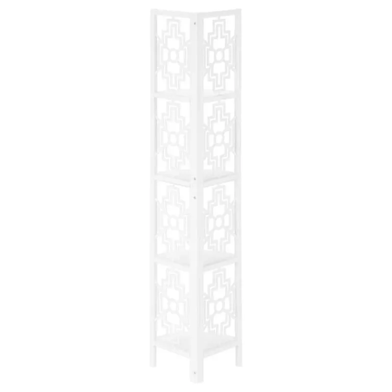 Monarch Bookcase - 62"h / / metal corner etagere -