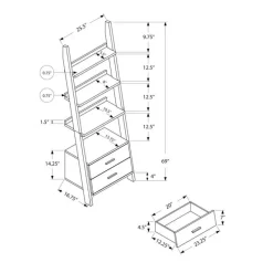 Monarch Bookcase - 69