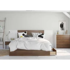 Nexera Bookcase, 1-Door, White -
