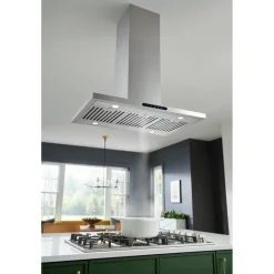 Broan Island Range Hood Wall Mount 36" , 640 CFM - EIT1366SS