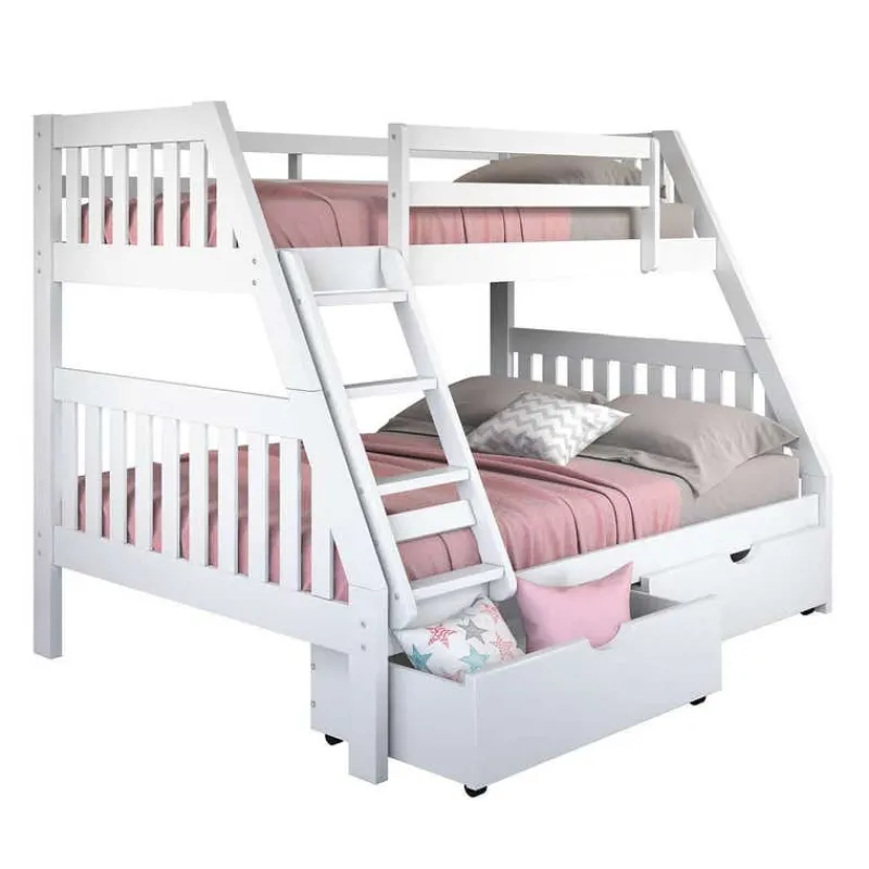 Bunk Bed 39/54 with 2 Drawers