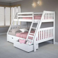 Bunk Bed 39/54 with 2 Drawers