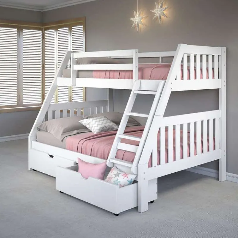 Bunk Bed 39/54 with 2 Drawers