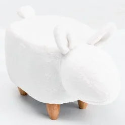 Bunny-Shaped Kids Pouf – 26.4
