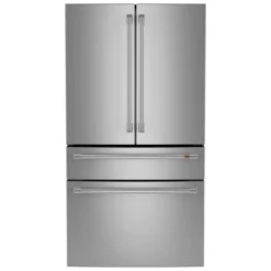 GE Café CAFE 23,2 Cu Ft 36 In Refrigerator Bottom Freezer, French door - CJE23DP2WS1