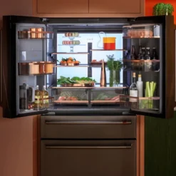 GE Café CAFE 23,2 Cu Ft 36 In Refrigerator Bottom Freezer, French door - CJE23DP2WS1