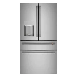 GE Café CAFE 27.8 Cu Ft 36 In Refrigerator Bottom Freezer, French door - CVE28DP2NS1