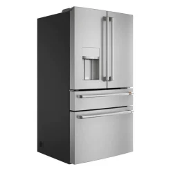 GE Café CAFE 27.8 Cu Ft 36 In Refrigerator Bottom Freezer, French door - CVE28DP2NS1