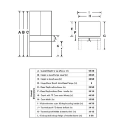 GE Café CAFE 27.8 Cu Ft 36 In Refrigerator Bottom Freezer, French door - CVE28DP2NS1