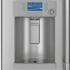 GE Café CAFE 22.2 Cu Ft 36 In Refrigerator Bottom Freezer, French door - CYE22TP2MS1