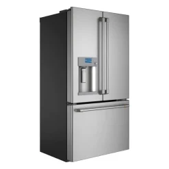 GE Café CAFE 22.2 Cu Ft 36 In Refrigerator Bottom Freezer, French door - CYE22TP2MS1