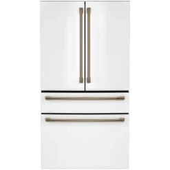 GE Café CAFE 23,2 Cu Ft 36 In Refrigerator Bottom Freezer, French door - CJE23DP4WW2