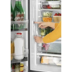 GE Café CAFE 18.6 Cu Ft 33 In Refrigerator Bottom Freezer, French door - CWE19SP2NS1