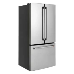GE Café CAFE 18.6 Cu Ft 33 In Refrigerator Bottom Freezer, French door - CWE19SP2NS1