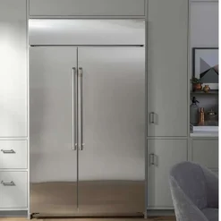 GE Café CAFE 25 Cu Ft 42 In Refrigerator Side by side - CSB42WP2NS1