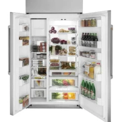 GE Café CAFE 25 Cu Ft 42 In Refrigerator Side by side - CSB42WP2NS1