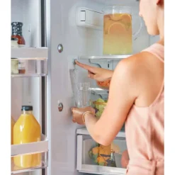 GE Café CAFE 23.1 Cu Ft 36 In Refrigerator Bottom Freezer, French door - CWE23SP3MD1