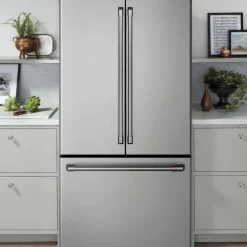 GE Café CAFE 23.1 Cu Ft 36 In Refrigerator Bottom Freezer, French door - CWE23SP2MS1