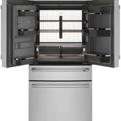 GE Café CAFE 22,3 Cu Ft 36 In Refrigerator Bottom Freezer, French door - CXE22DP2PS1