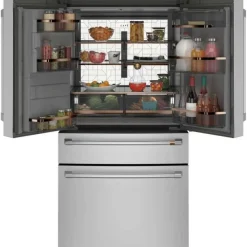 GE Café CAFE 22,3 Cu Ft 36 In Refrigerator Bottom Freezer, French door - CXE22DP2PS1