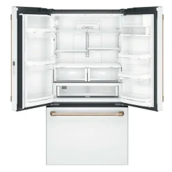 GE Café CAFE 23.1 Cu Ft 36 In Refrigerator Bottom Freezer, French door - CWE23SP4MW2