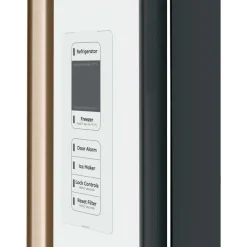 GE Café CAFE 23.1 Cu Ft 36 In Refrigerator Bottom Freezer, French door - CWE23SP4MW2
