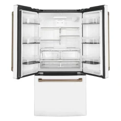 GE Café CAFE 18.6 Cu Ft 33 In Refrigerator Bottom Freezer, French door - CWE19SP4NW2