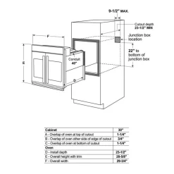 GE Café CAFE Built-In Wall Oven  30"  Electric - CTS90FP3ND1