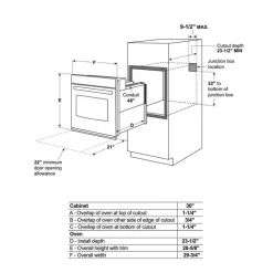 GE Café CAFE Built-In Wall Oven  30"  Electric - CTS90DP3ND1