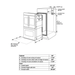 GE Café CAFE Built-In Wall Oven  30
