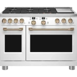 GE Café CAFE Commercial-Style Range 48" Electric Gas - C2Y486P4TW2