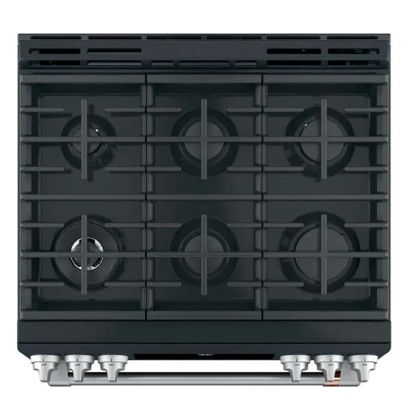 GE Café CAFE Dual-Fuel Range 30" Dual Energy Gas - CC2S900P3MD1