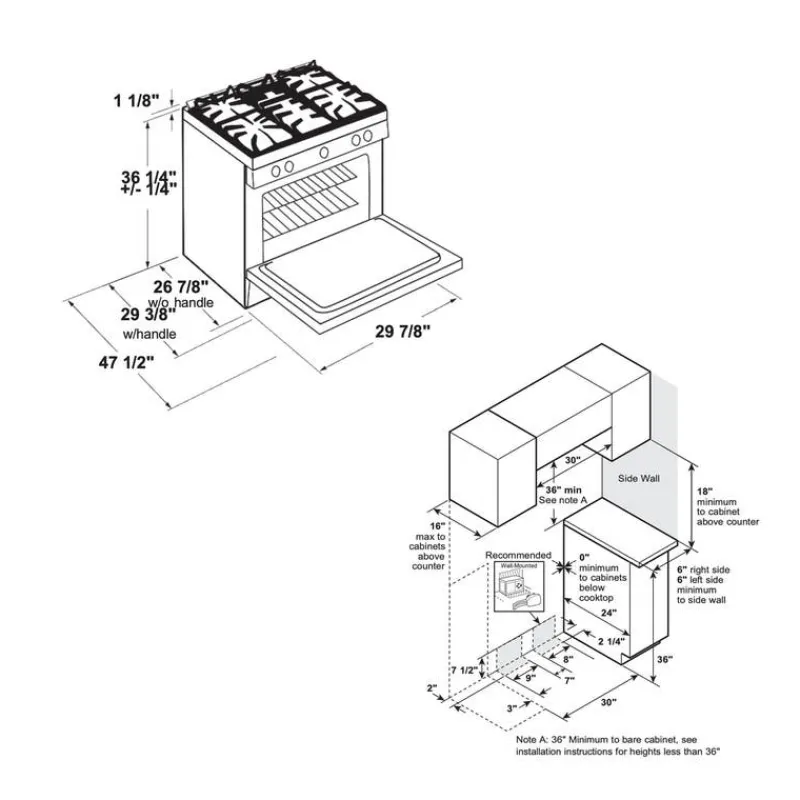 GE Café CAFE Dual-Fuel Range 30" Dual Energy Gas - CC2S900P3MD1