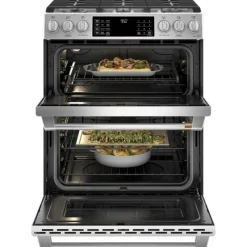 GE Café CAFE Dual-Fuel Range 30" Dual Energy Gas - CC2S950P2MS1