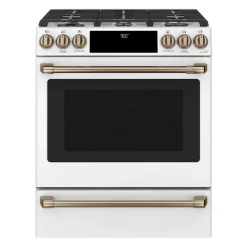 GE Café CAFE Dual-Fuel Range 30" Dual Energy Gas - CC2S900P4MW2