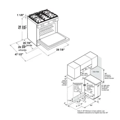 GE Café CAFE Dual-Fuel Range 30