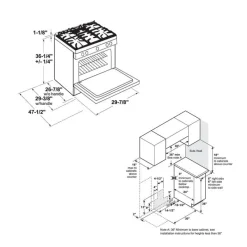GE Café CAFE Range 30