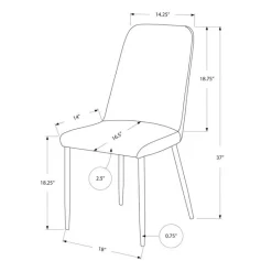 Monarch Chairs (Set of 2) - -